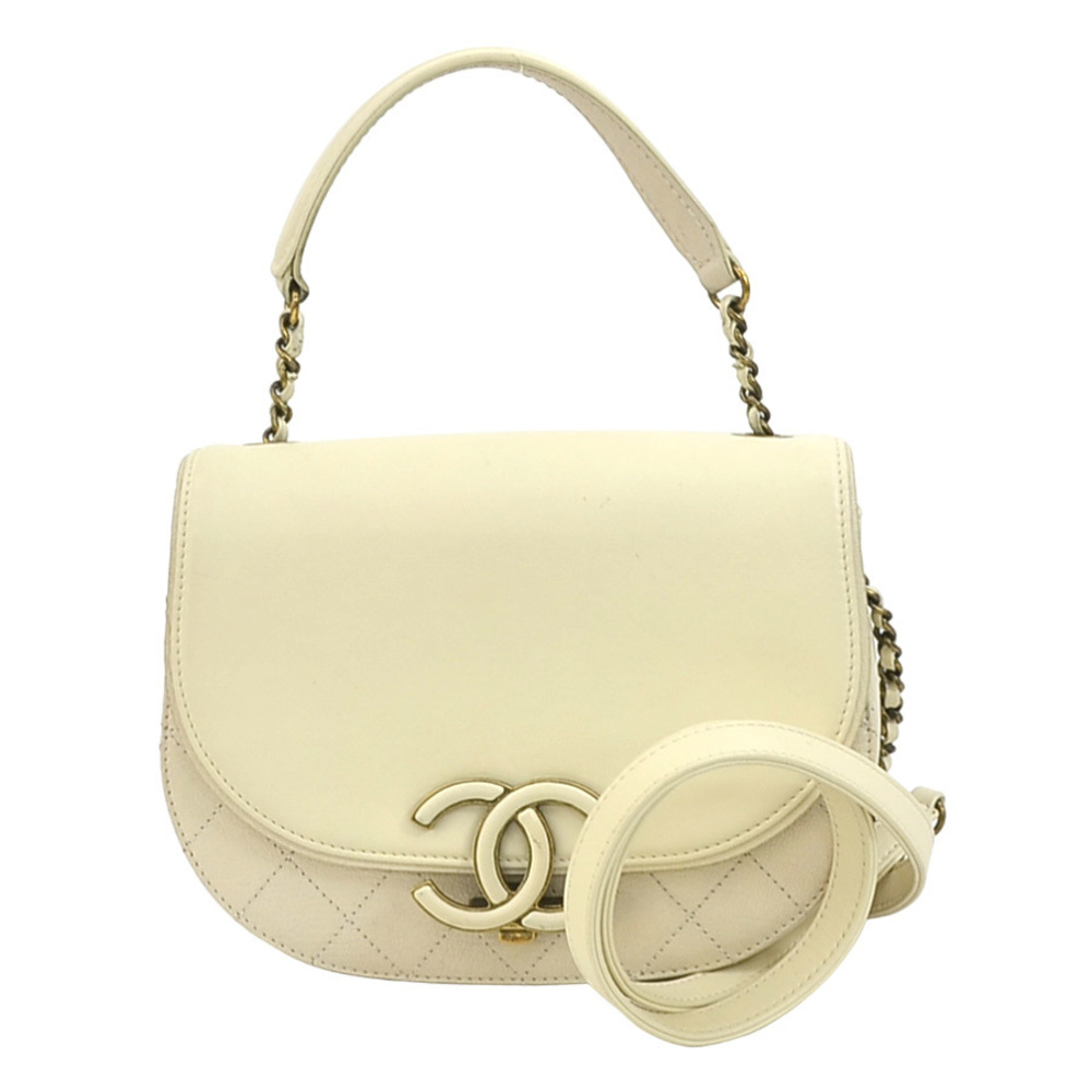 Chanel Shoulder Bag Cream
